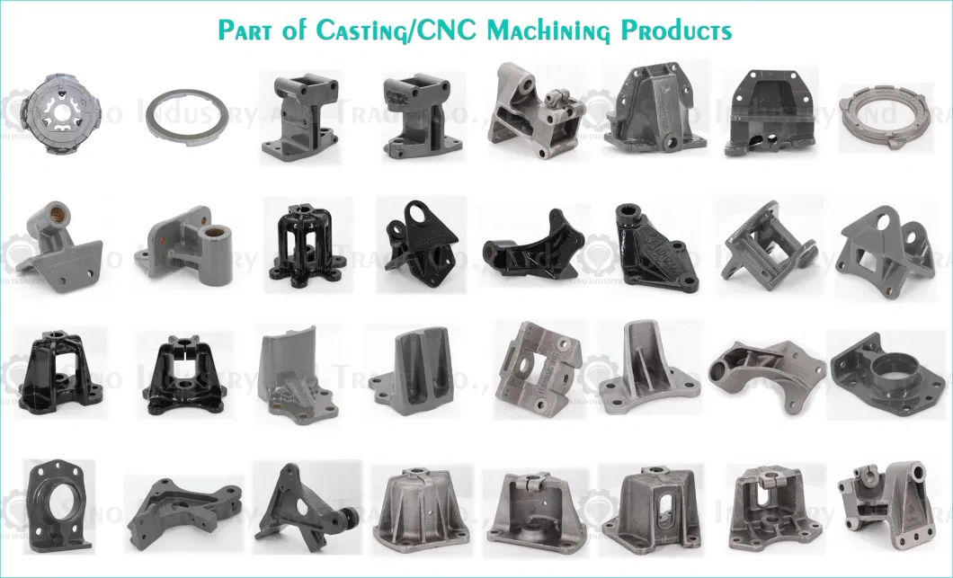 One-Stop Service Custom Sand Casting Metal/Steel/Iron Forklift Truck Parts with CNC Machining Process for Load Machine/Stacker Fork/Pallet Truck/Lifter Parts