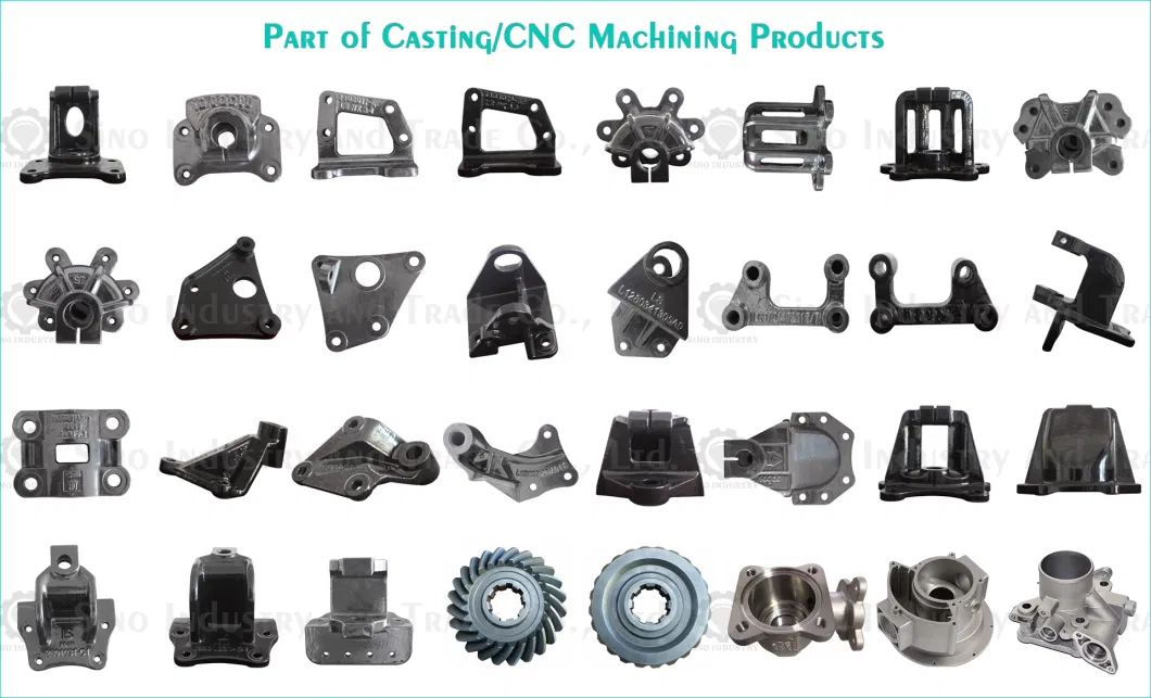 One-Stop Service Custom Sand Casting Metal/Steel/Iron Forklift Truck Parts with CNC Machining Process for Load Machine/Stacker Fork/Pallet Truck/Lifter Parts