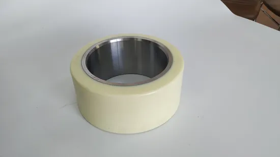 343*140*80 (seven holes) PU Wheel for Zhongli Forklift Pallet Truck