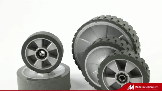 OEM China Factory Manufacturer Forklift Truck Hand Pallet Jack Part Material Handling Equipment Spare Parts Hydraulic Pump PU Nylon Rubber Wheels Steering Wheel 