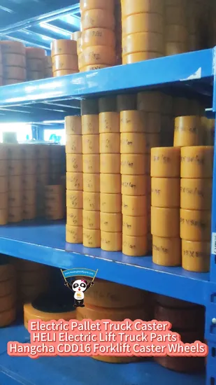 Hangcha Cbd20 Caster Wheels Electric Pallet Truck Polyurethane Caster Forklift Load Wheels 