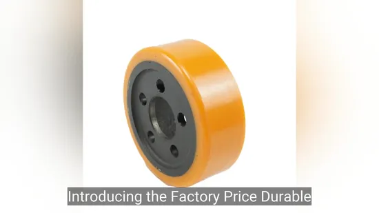 330*100 (6 holes) PU Wheel for Heli Forklift Pallet Truck 