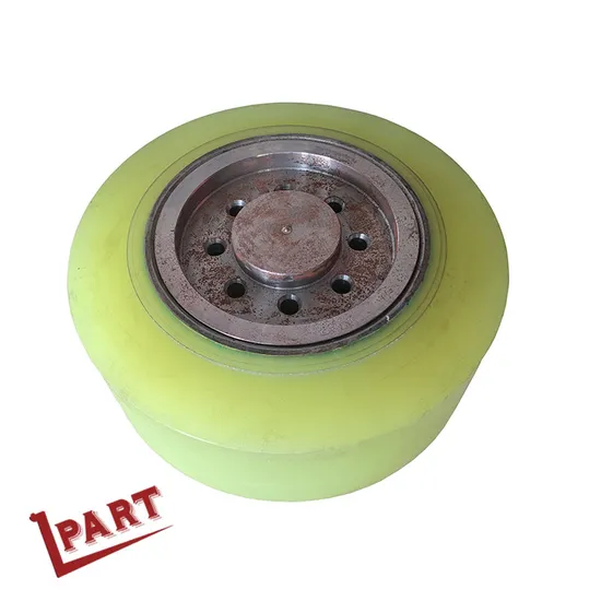 Crown PU Drive Wheel 330X140X203mm 8 Bolts for Forklift Truck/Electric Stacker/Pallet 