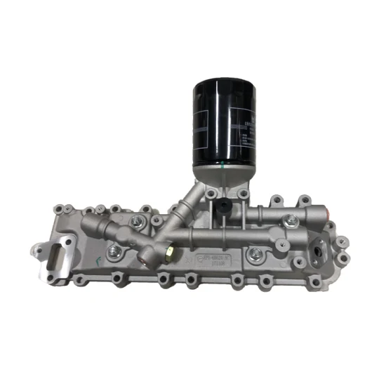 Auto Car Parts Machine Oil Cooler Oil Filter Assy 4D30 for Jmc Baodian Plus Ep1