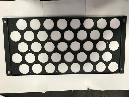 Steel Stamping Parts Cover with Holes 