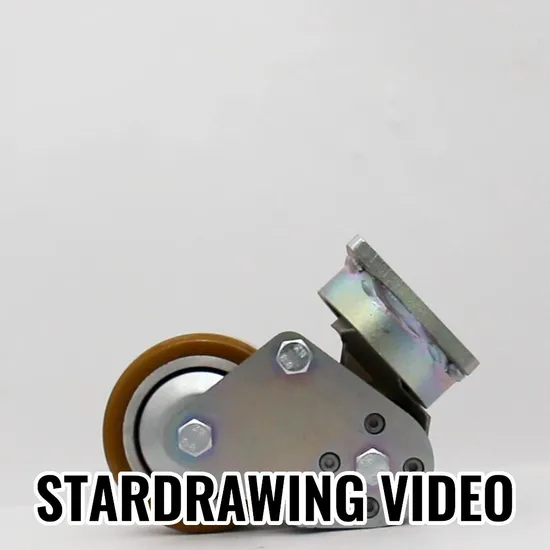 Stardrawing 4inch/100mm 250kg Hyster Handling Equipment Parts Electric Pallet Truck Wheel Castor 