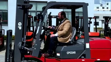 Standard Packing New Gp Fork Lift Truck Diesel Forklift Cpcd40 