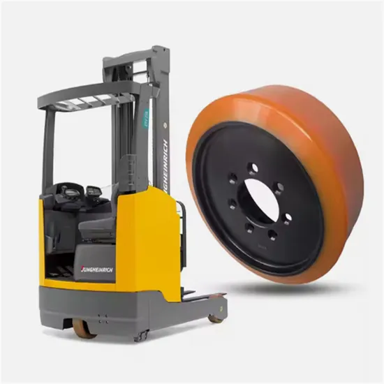 Pallet Trucks Tire Electric Stacker Forklift Polyurethane Load Wheels PU Carrier Wheels 