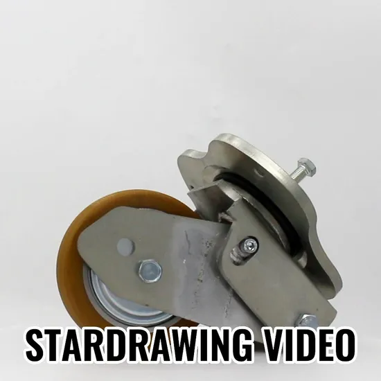 Stardrawing 140mm 600/1000kg Castor Jungheinrich Forklift Parts Electric Pallet Truck Wheel Caster 